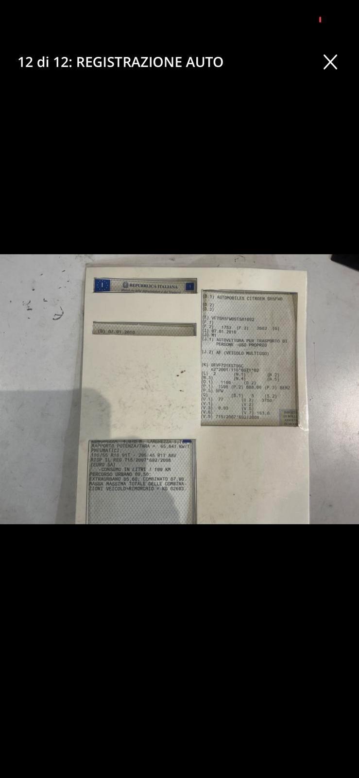 Citroen C3 Picasso Exclusive 1.6 /120cv GPL (2033) Tetto Panoramico /Pelle - Ok NEOPATENTATI