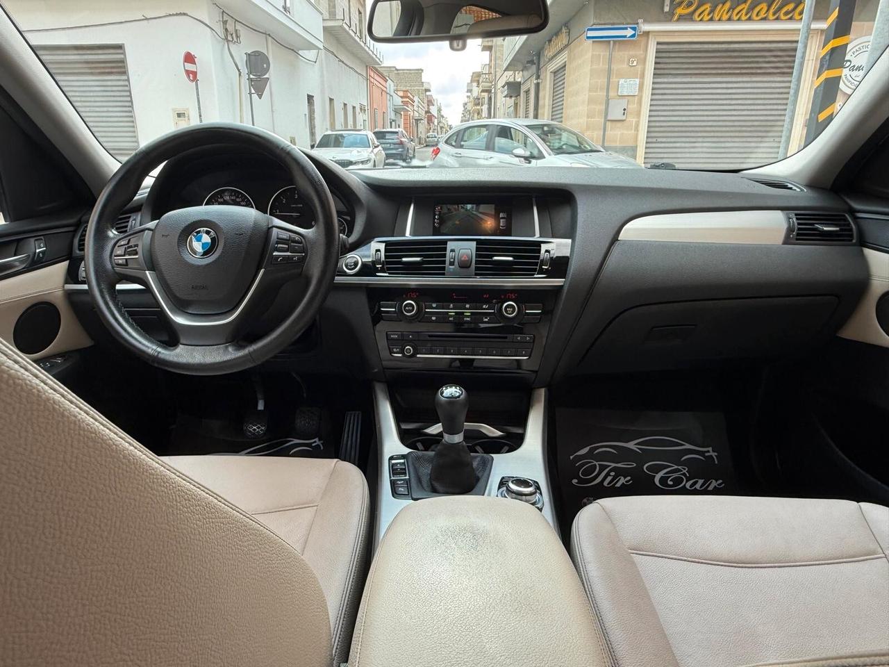 BMW X4 20D X-LINE X-DRIVE 2.0 190CV PELLE NAVI CAM ANNO 2017