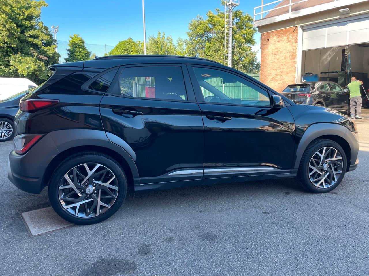 Hyundai Kona 1.6 HYBRID XLINE AUTOMATICA Safety Pack- TAGLIANDI UFFICIALI