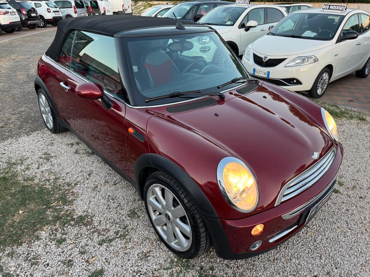 MINI - Cabrio - 1.6 16V One - NEOPATENTATI - FINANZIABILE - PERMUTE