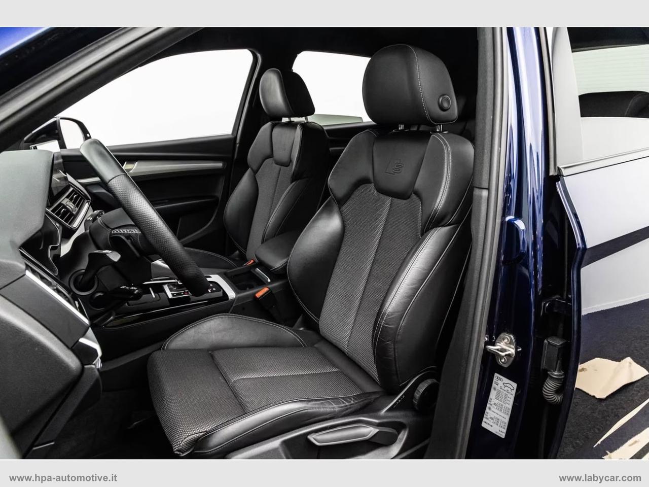 AUDI Q5 2.0TDI mild hybrid S-tronic S-line FULL LED PELLE NAVI BLACK EDITION CARPLAY