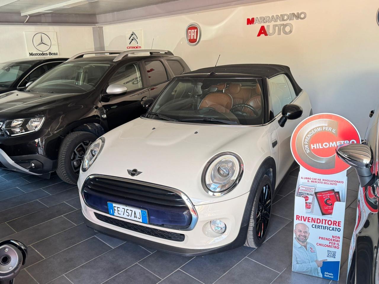 Mini 1.5 Cooper D Boost Cabrio Stop BANDIERA LED stereo harman/kardon