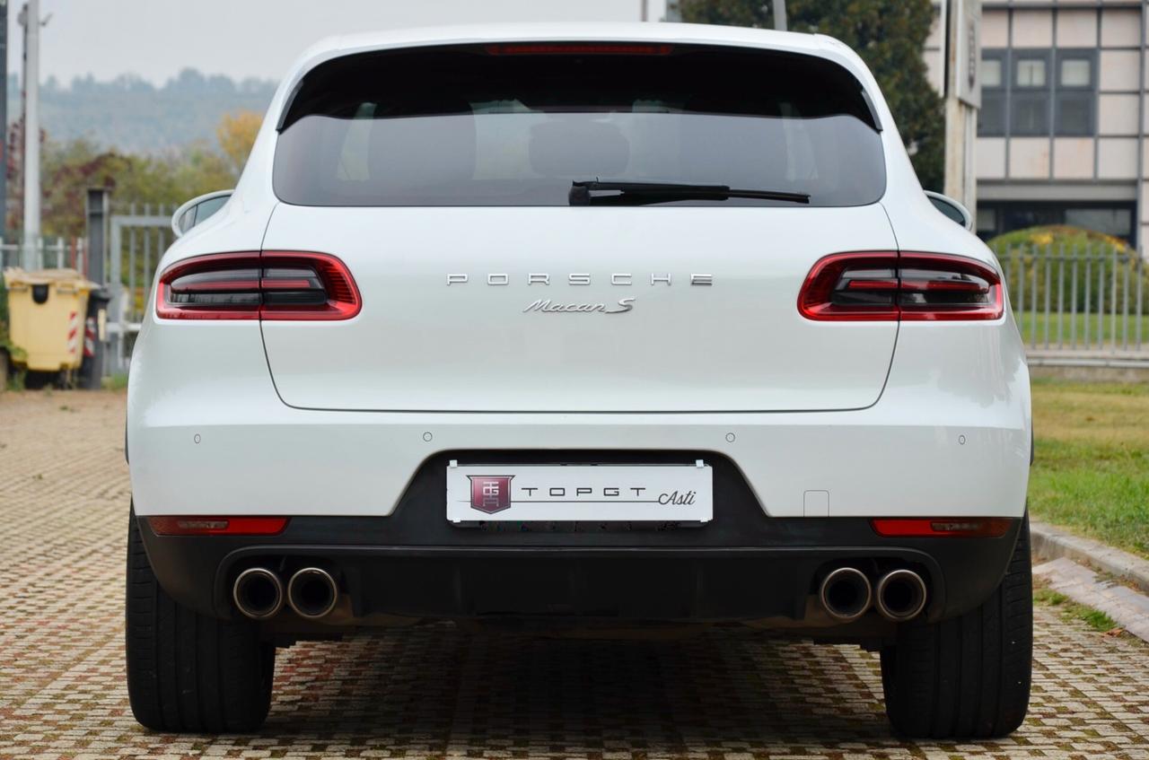 PORSCHE MACAN S 3.0d 250cv PDK, OTTIME CONDIZIONI, SERVICE CON FATTURE, NAVI, GANCIO TRAINO, 20", PERMUTE