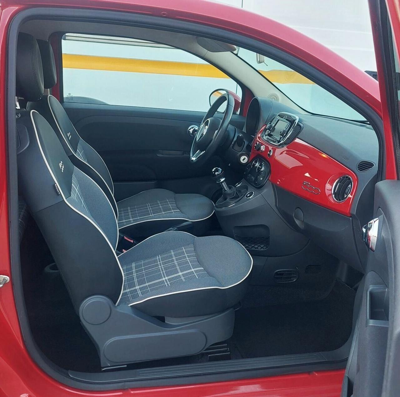 FIAT 500 LOUNGE-UNICO PROPRIETARIO- NEOPATENTATI