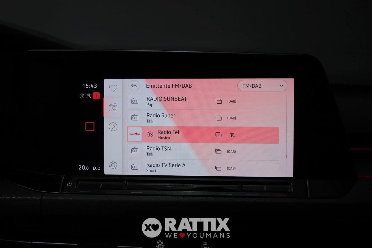 Volkswagen Golf GTE 1.4 150CV DSG + tetto apribile