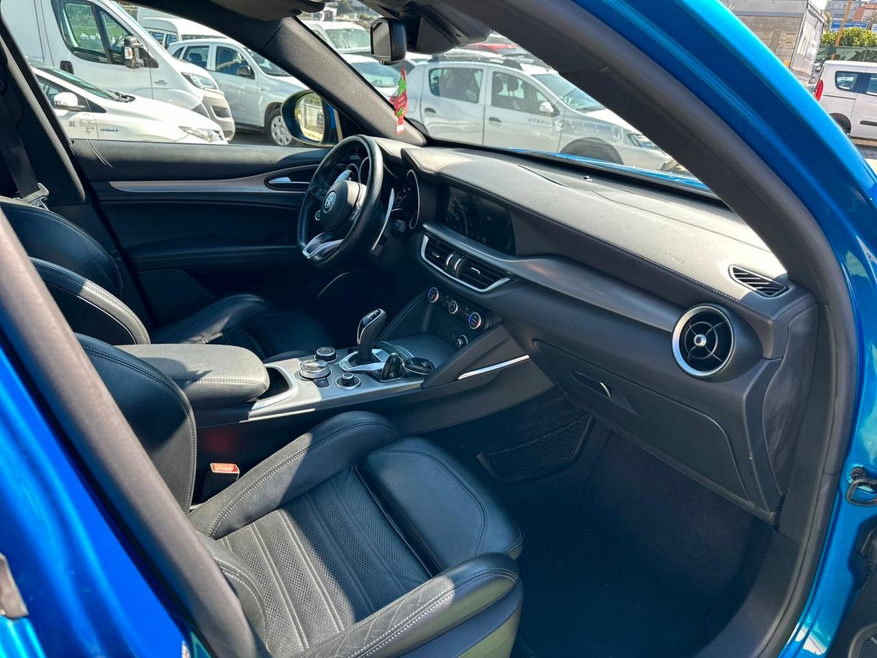 Alfa Romeo Stelvio 2.2 Turbodiesel 210 CV AT8 Q4 Veloce 06/2021 garanzia permute finaziamento