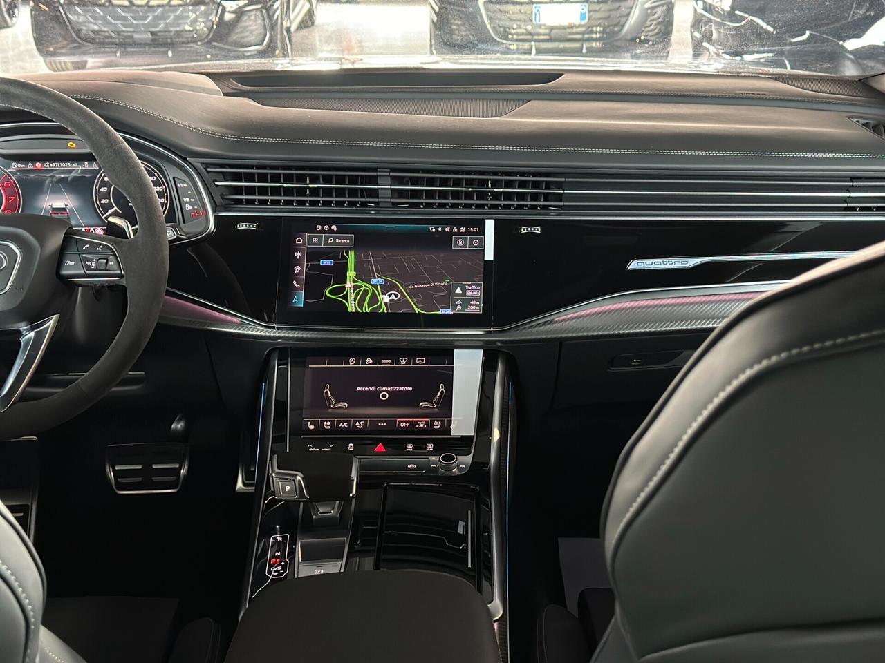 Audi RS Q8 4.0mhev 48V performance 640cv listino Audi 203.725 CARBO-CERAMIC