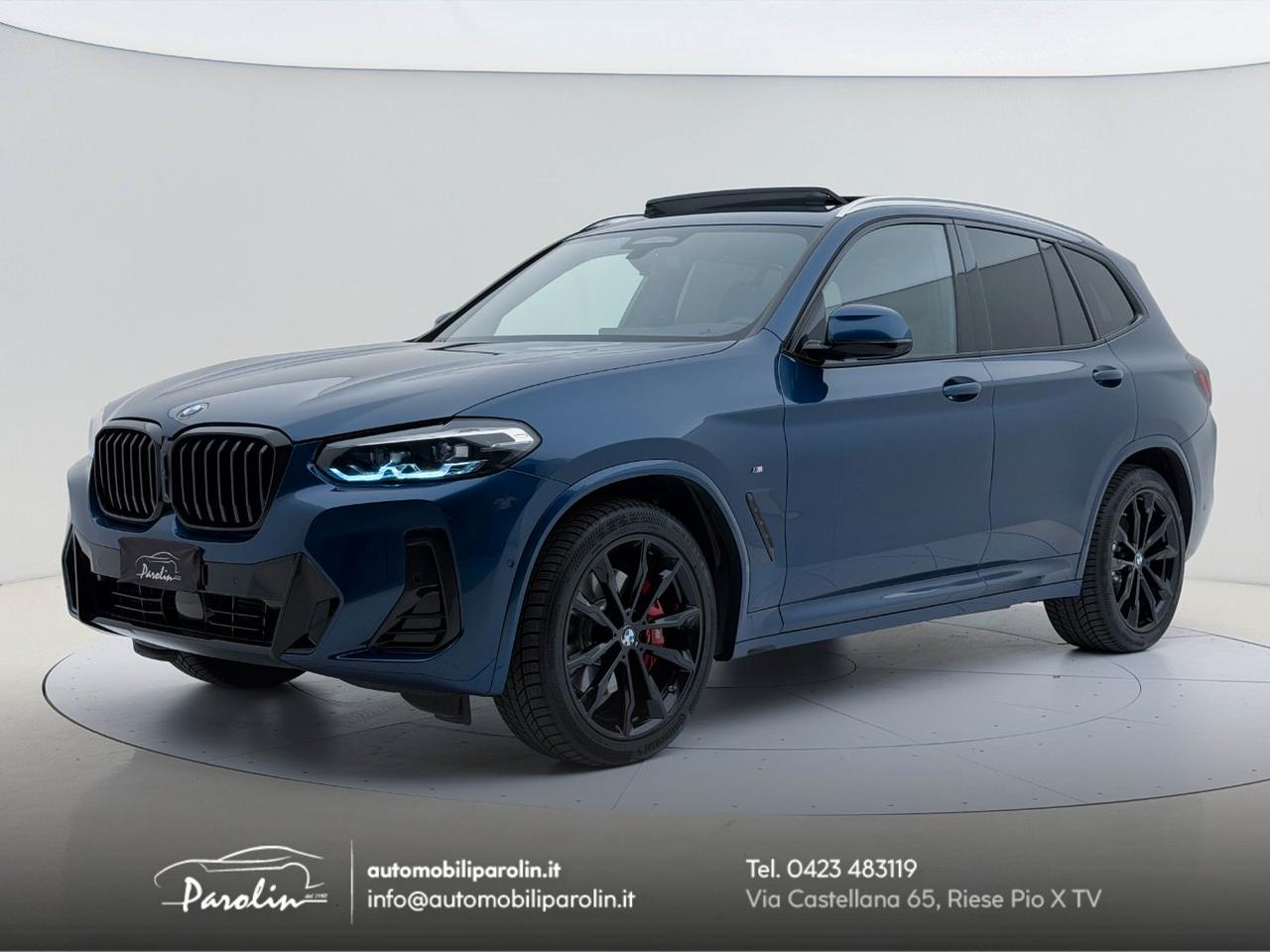 BMW X3 xDrive30d mhev 48V MSport Tetto-Pelle-ACC-360°