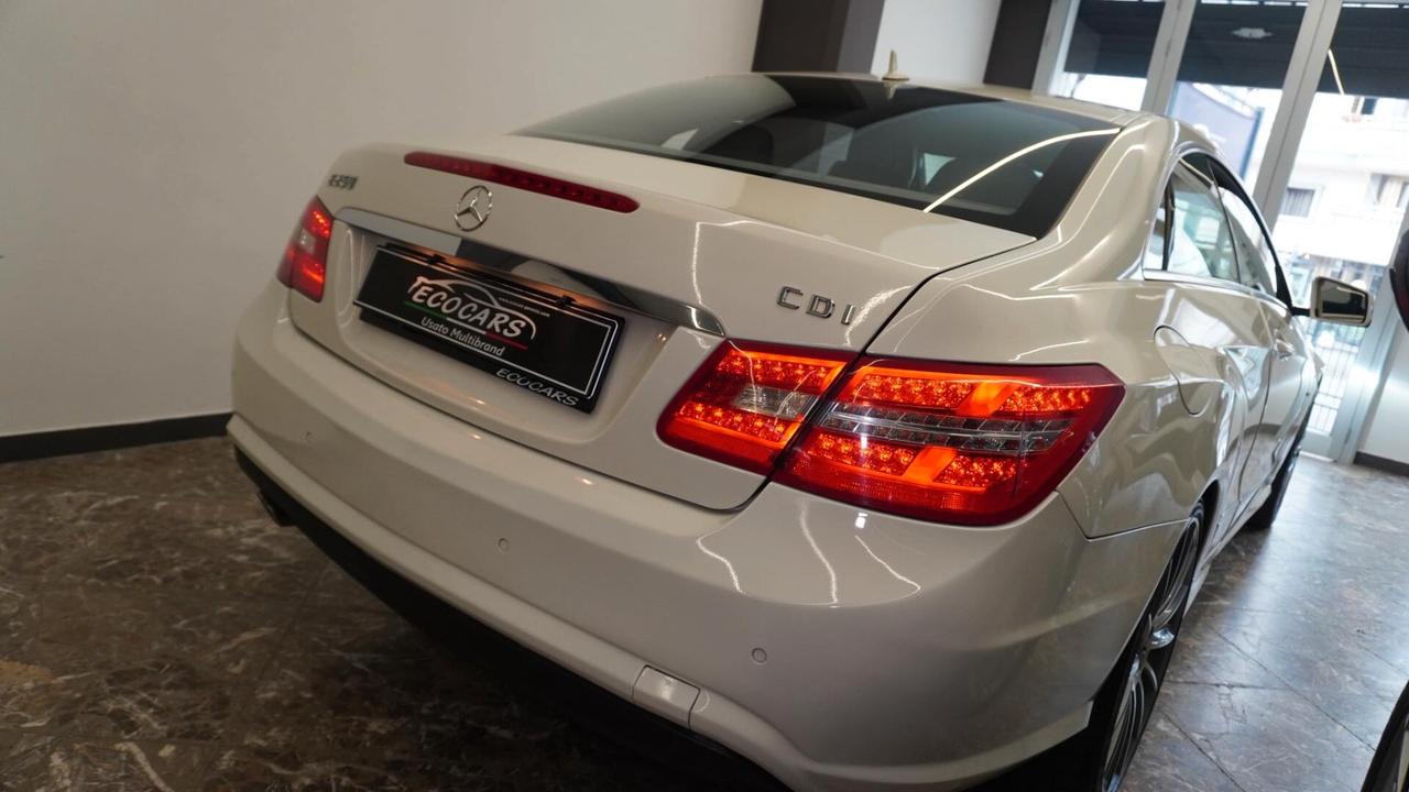 Mercedes E 250 CDI 204cv Coupe' Biturbo Avantgarde AMG 2011