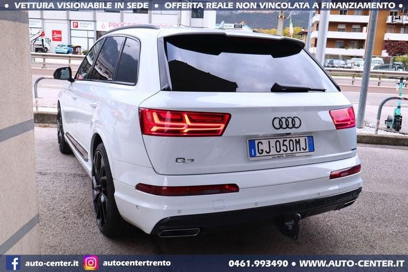 Audi Q7 50 TDI 3.0 quattro SLINE S-LINE 7POSTI GANCIO