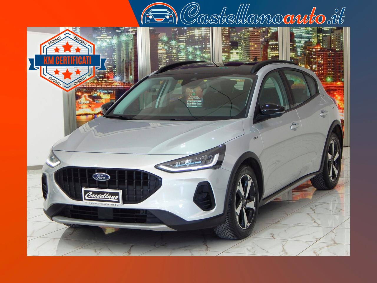 Ford Focus Active 1.5 ecoblue 120cv Aut. NAVI-PARK-LED-CARPLAY-KAMERA