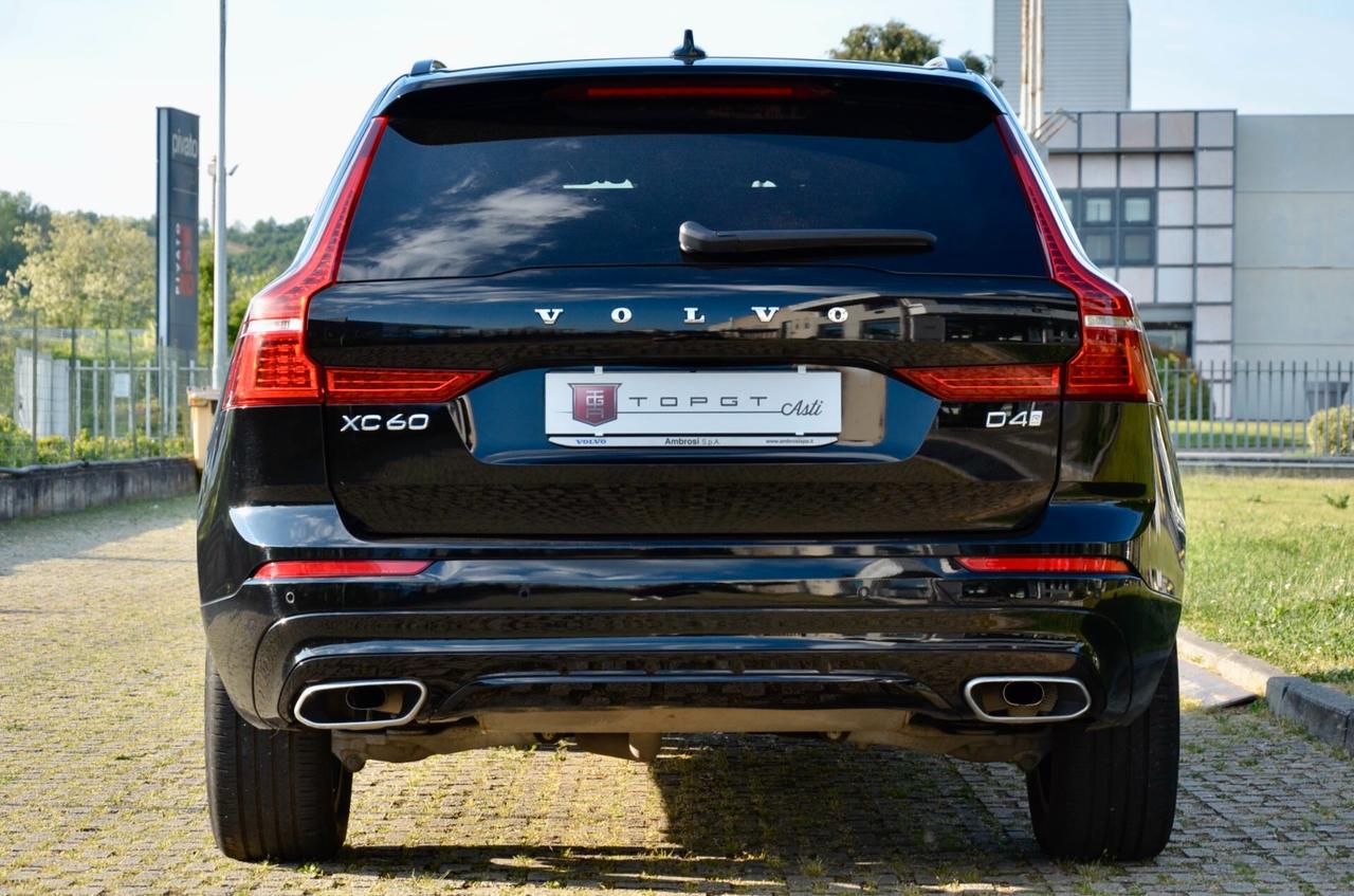 VOLVO XC60 2.0 d4 R-DESIGN AWD 190cv GEARTRONIC, UNICOPROPRIETARIO, UFF ITALIANA, EURO 6D, FULL LED, NAVI, 19", PERMUTE