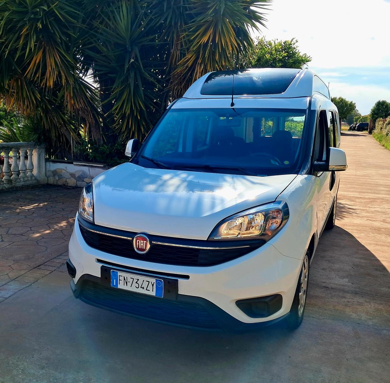 Fiat Doblo Doblò XL PASSO LUNGO 5+1 TRASPORTO DISABILI
