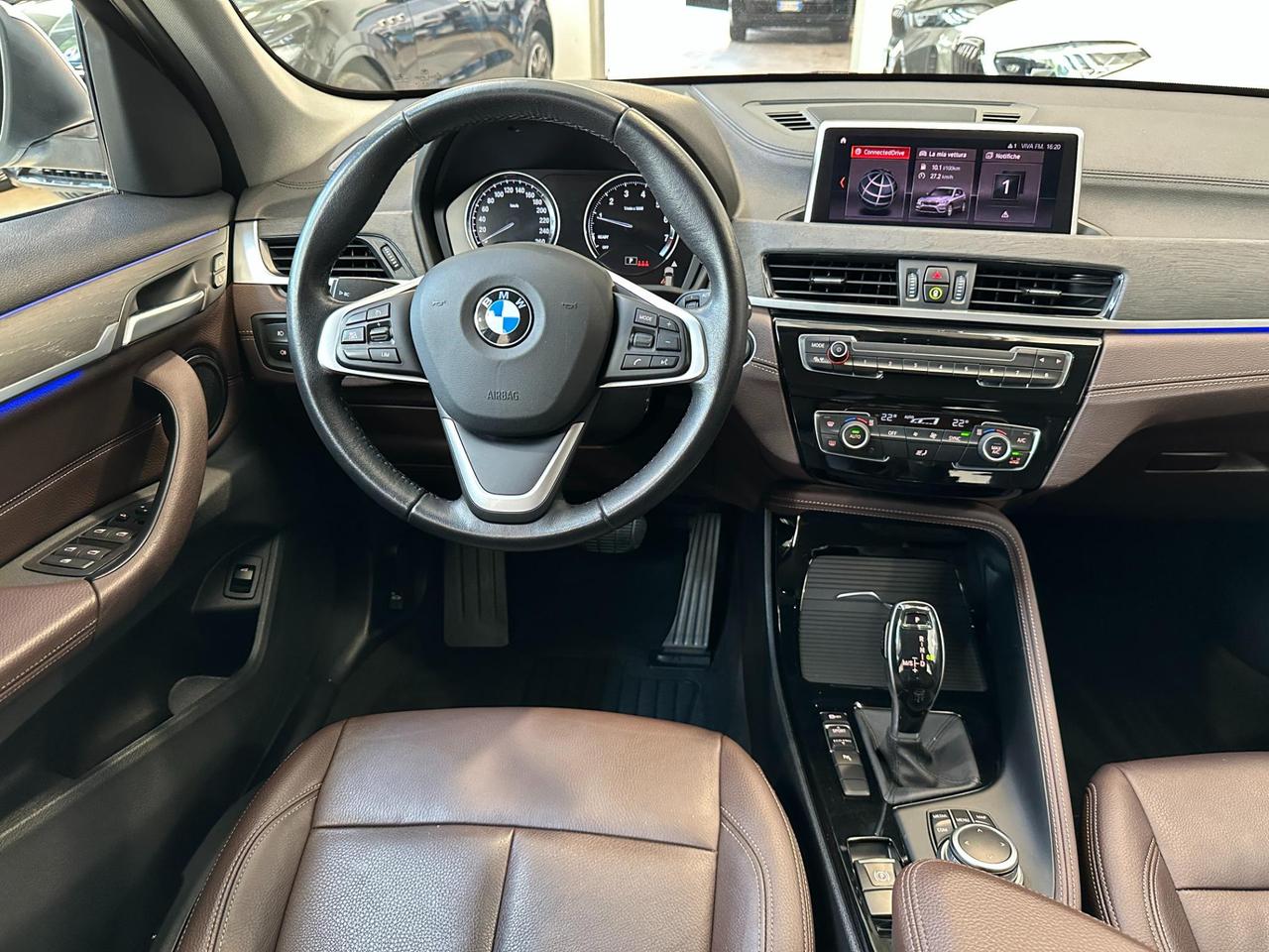 BMW X1 sdrive18i xLine Plus Auto-18"-Camera-Pelle-Carplay-IVA