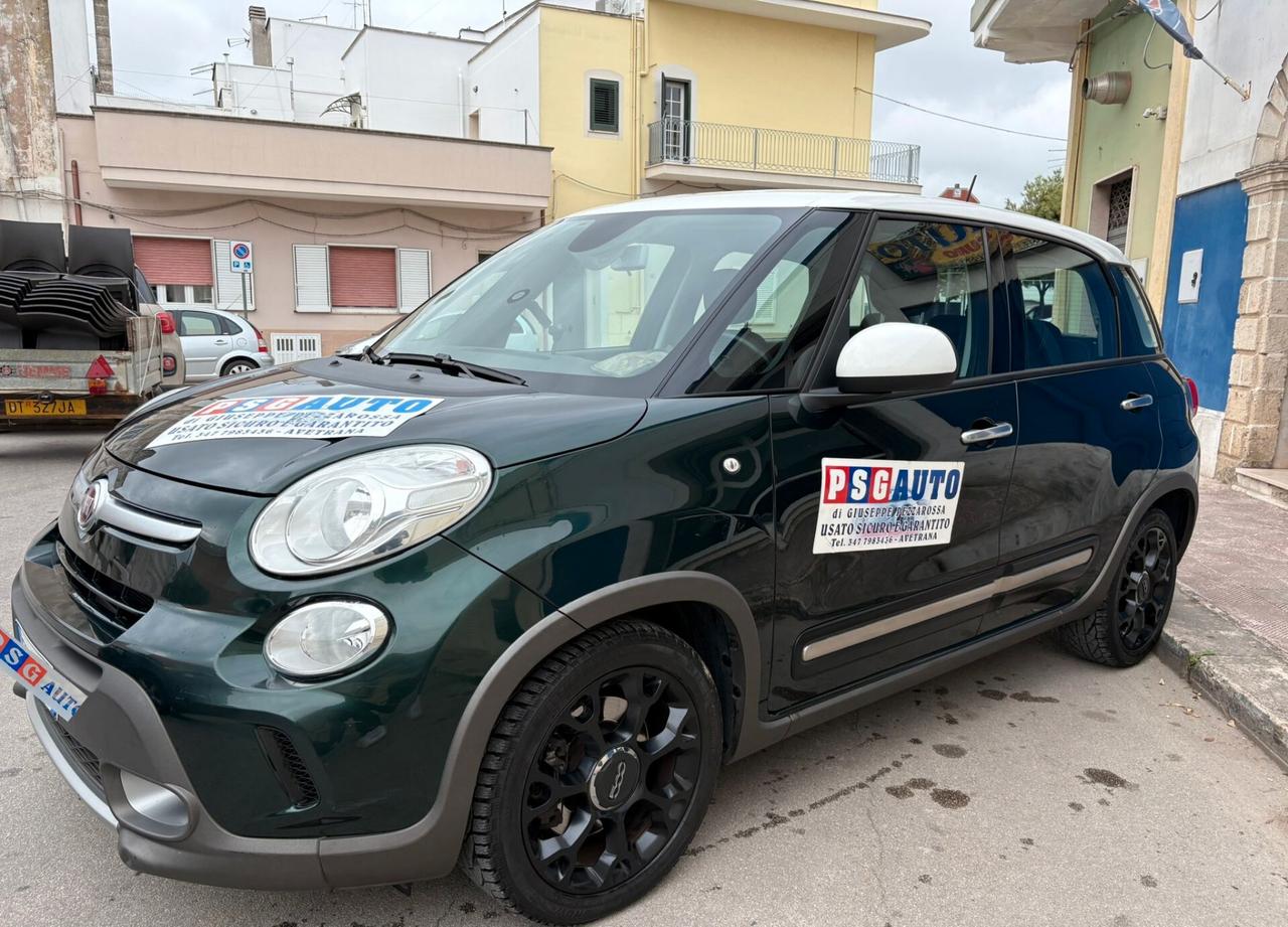 FIAT 500L 1.6 MJT TREKKING BICOLORE OTTOB 2017 DISTRIBUZ ESEGUITA PERFETTA