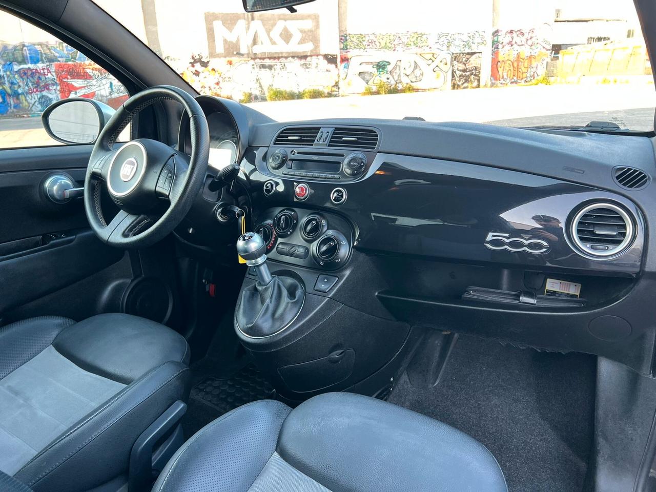 Fiat 500 1.2 Matt black