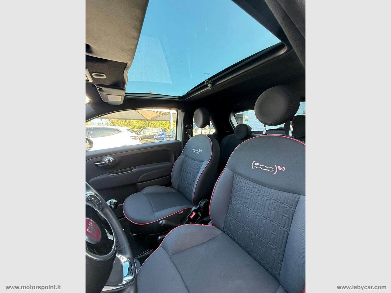 FIAT 500 1.0 Hybrid Red