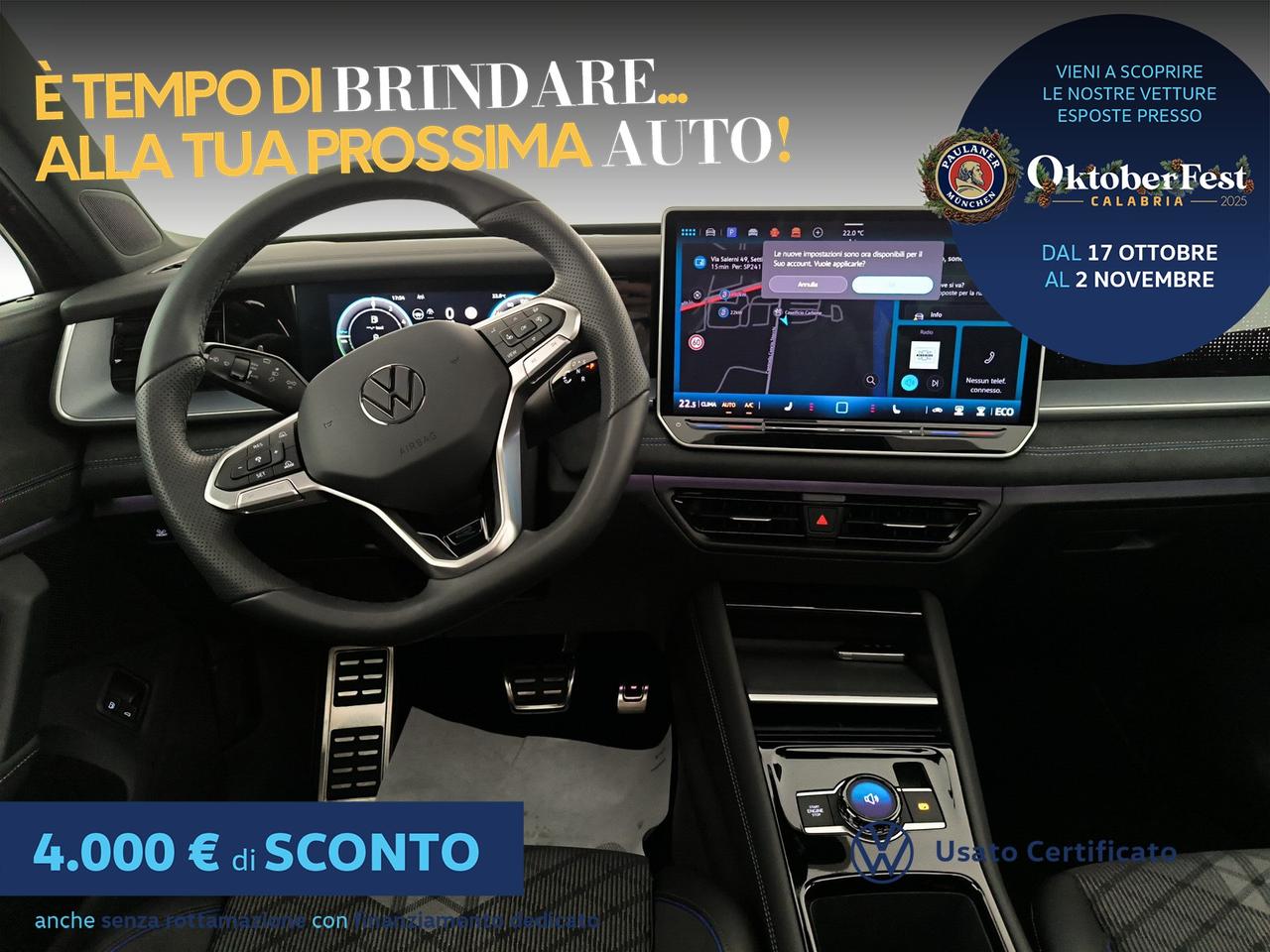 Volkswagen Tayron 1.5 tsi ehybrid r-line plus 204cv dsg