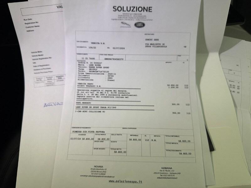 LAND ROVER RR Sport 2ª serie Range Rover Sport...