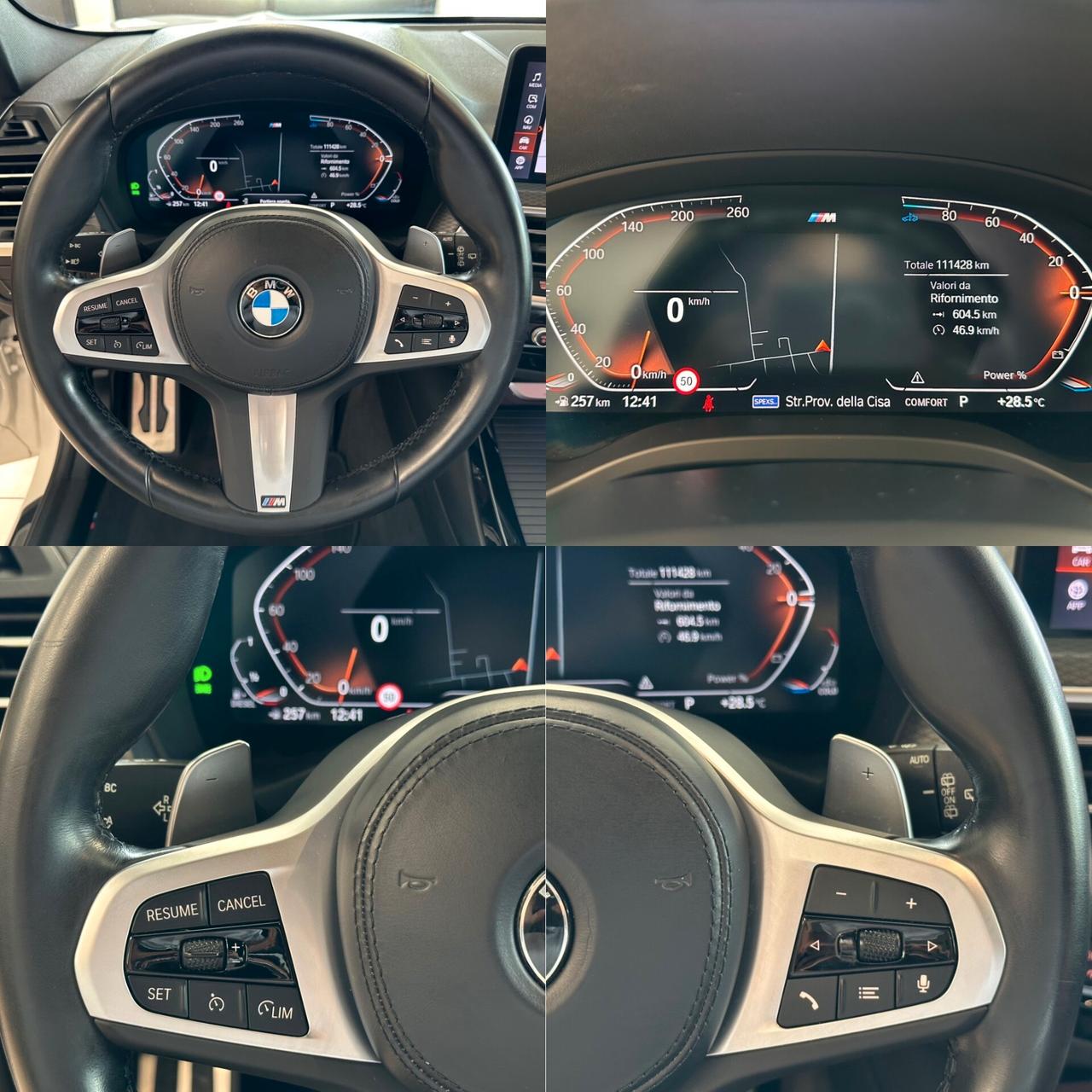 BMW X3 20D XDRIVE MHEV MSPORT *PELLE*CARPLAY*CAMERA*