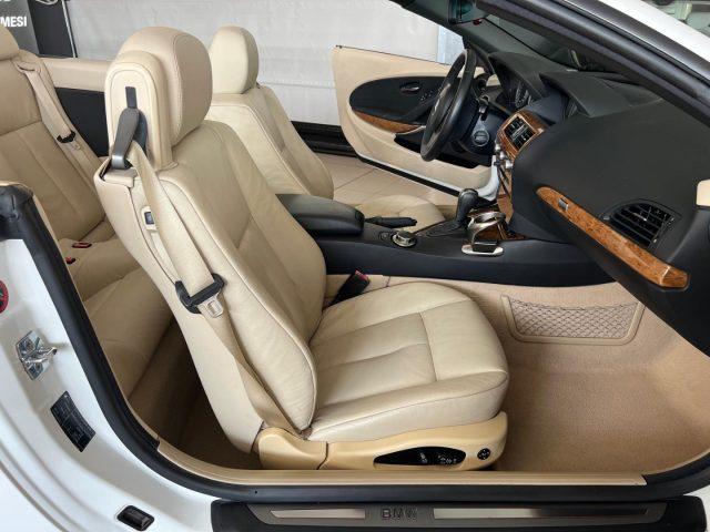 BMW 650 i Cabrio 367CV ! 1 PROPRIETARIO ! BIANCA ORIGINAL