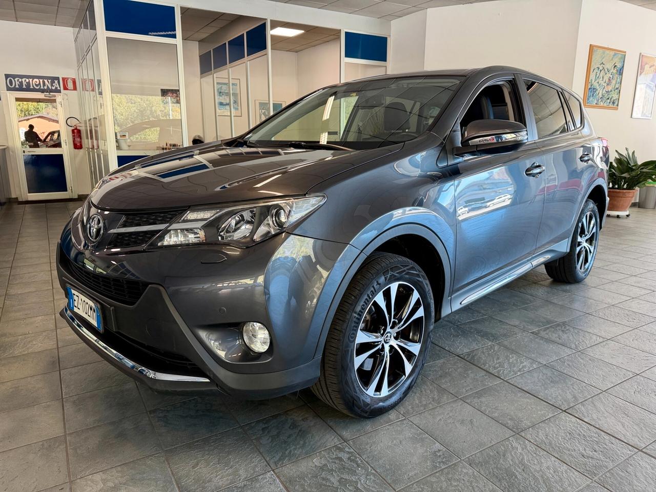 Toyota RAV 4 RAV4 2.2 D-CAT 4X4 CAMBIO AUTOMATICO GANCIO TRAINO WHITE EDITION