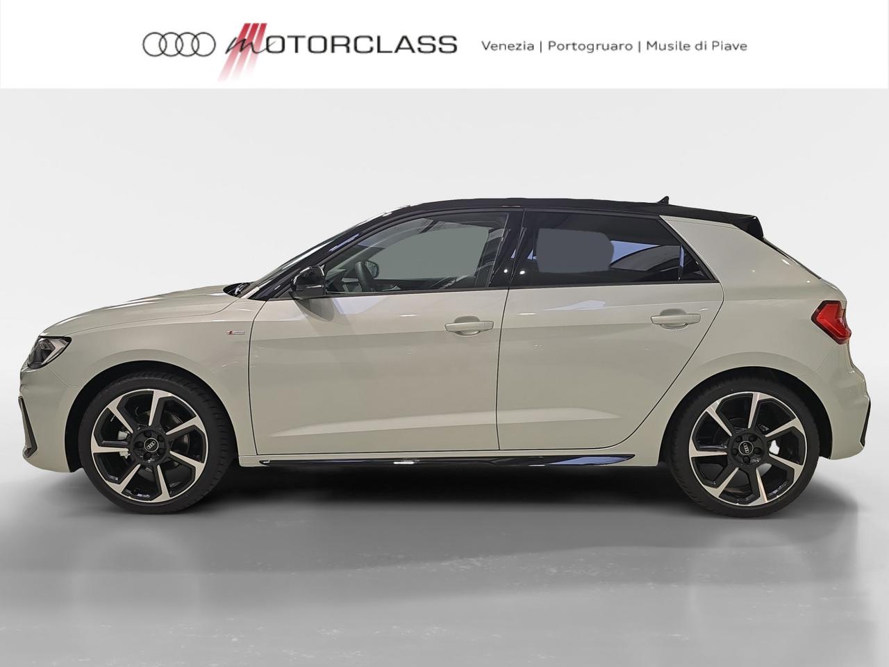 Audi A1 sportback 30 1.0 tfsi 116cv identity black s tronic