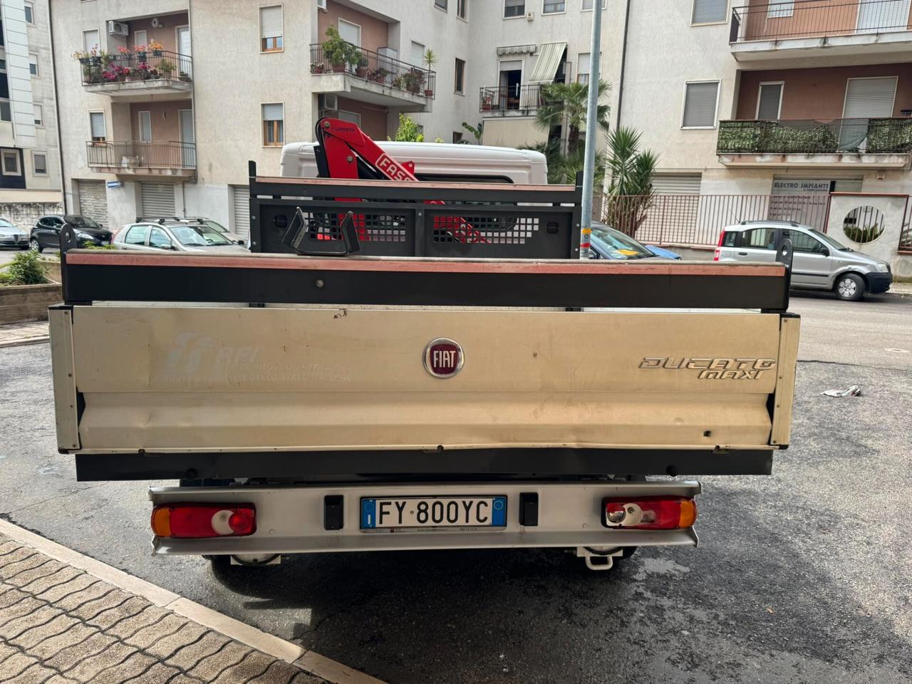 FIAT DUCATO MAXI 35 LH1 2.3MJT 130CV DOPPIA CABINA GRU FASSI