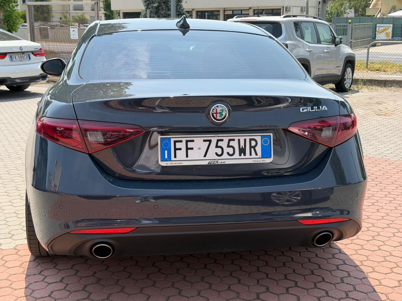 Alfa Romeo Giulia 2.2 INTERNI ROSSI 180 CV AT8