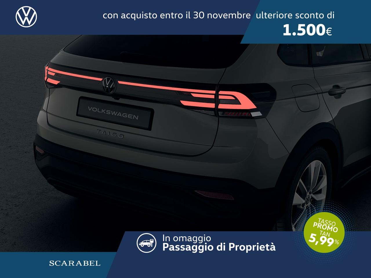 Volkswagen Taigo 1.0 tsi edition plus 95cv