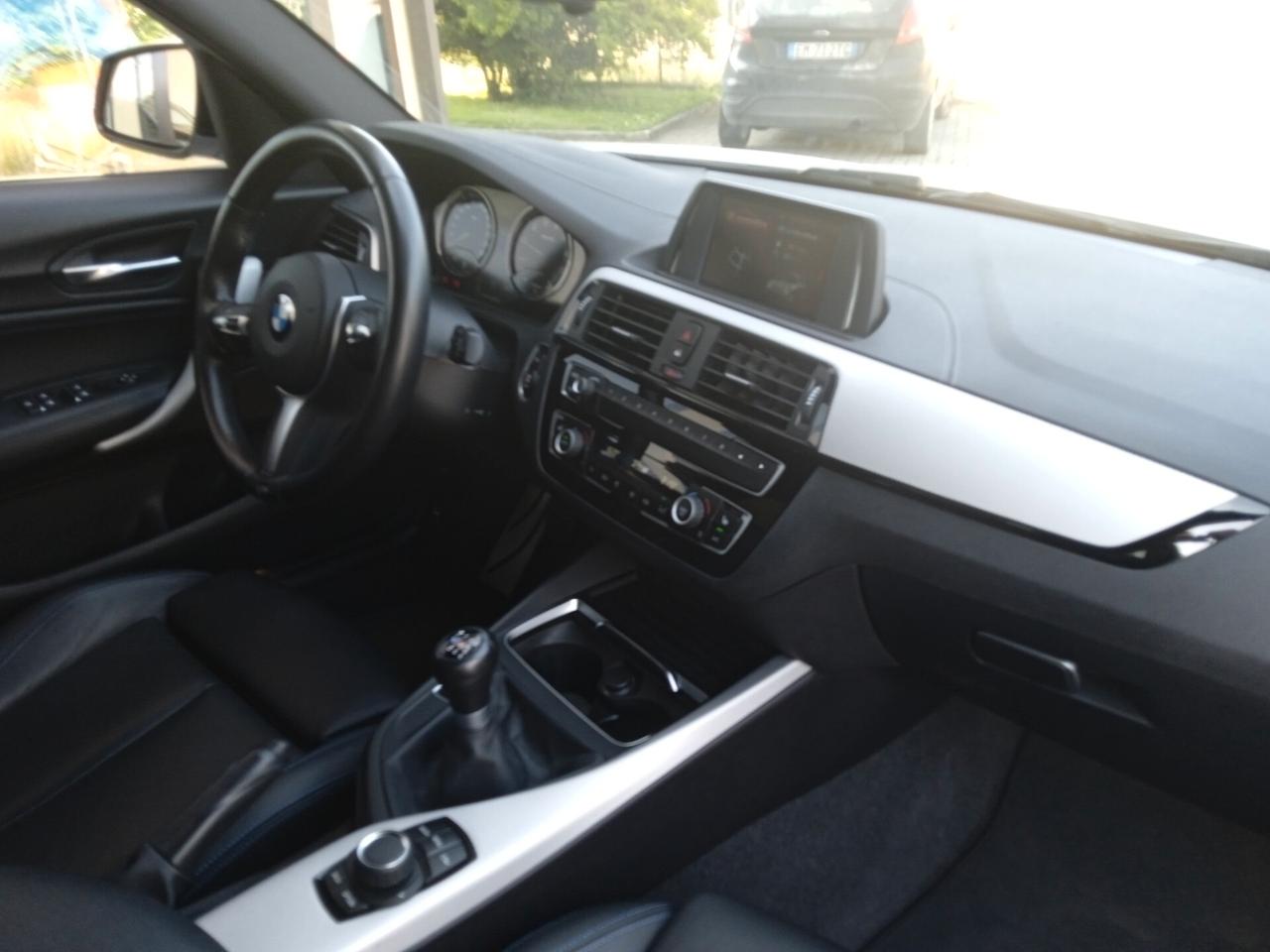 Bmw 118 M SPORT PACK SHADOW 18" VETRI SCURI PELLE TOTALE SENS PARK CRUISE CONTROL PRONTA CONSEGNA
