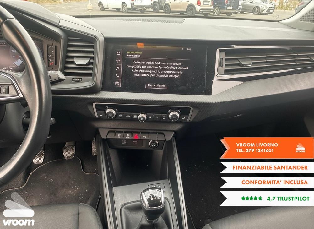 AUDI A1 2ª serie A1 SPB 30 TFSI Identity Black