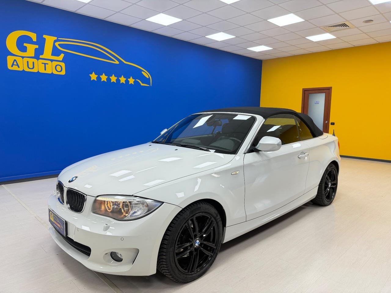 Bmw 120i 170CV*CABRIO*MANUALE*BOOK SERVICE*PARI AL NUOVO*1 PROPRIETARIO*