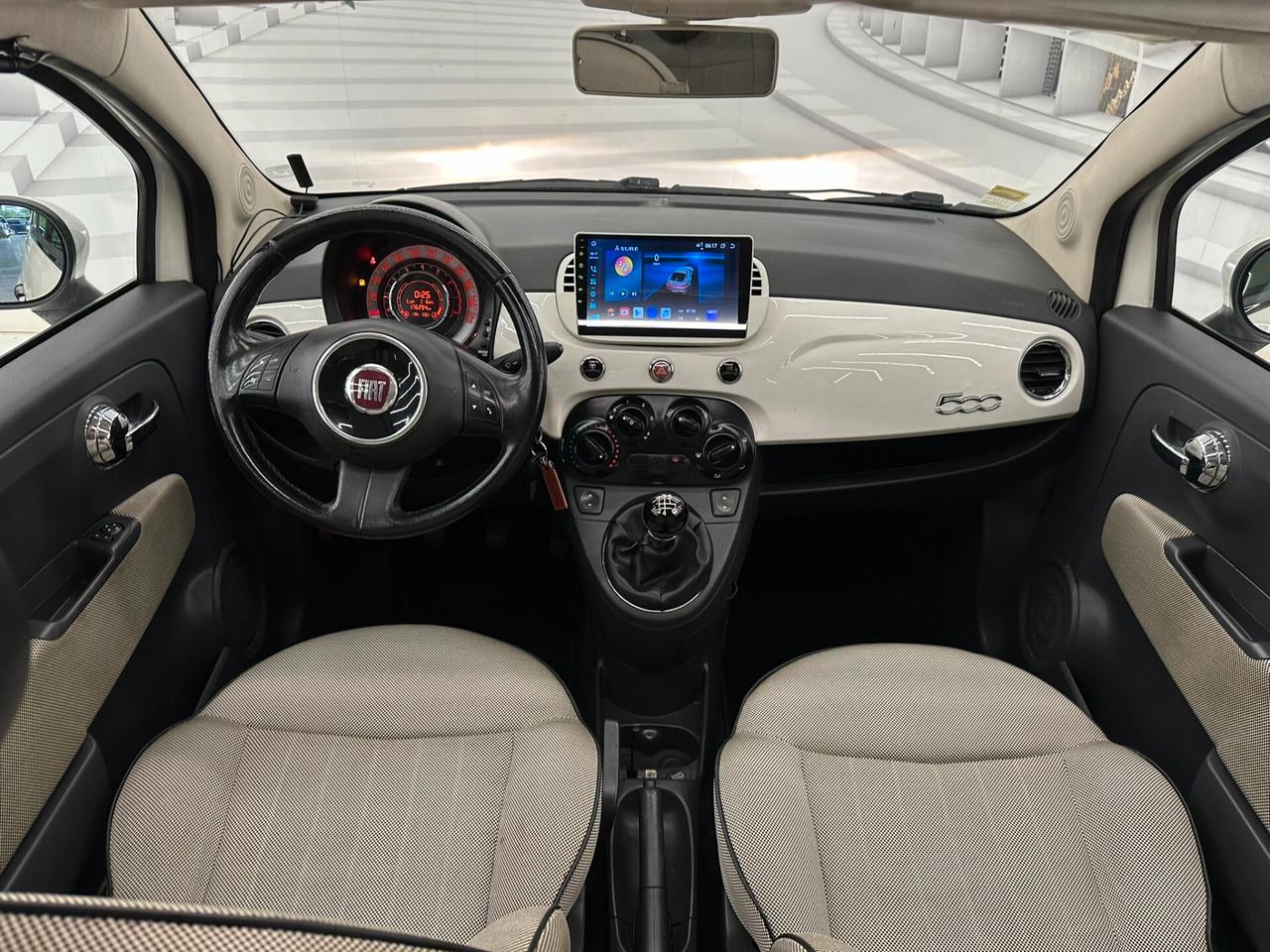 Fiat 500 1.2 69cv-TETTO APRIBILE-KM CERTIFICA-PERMUTE