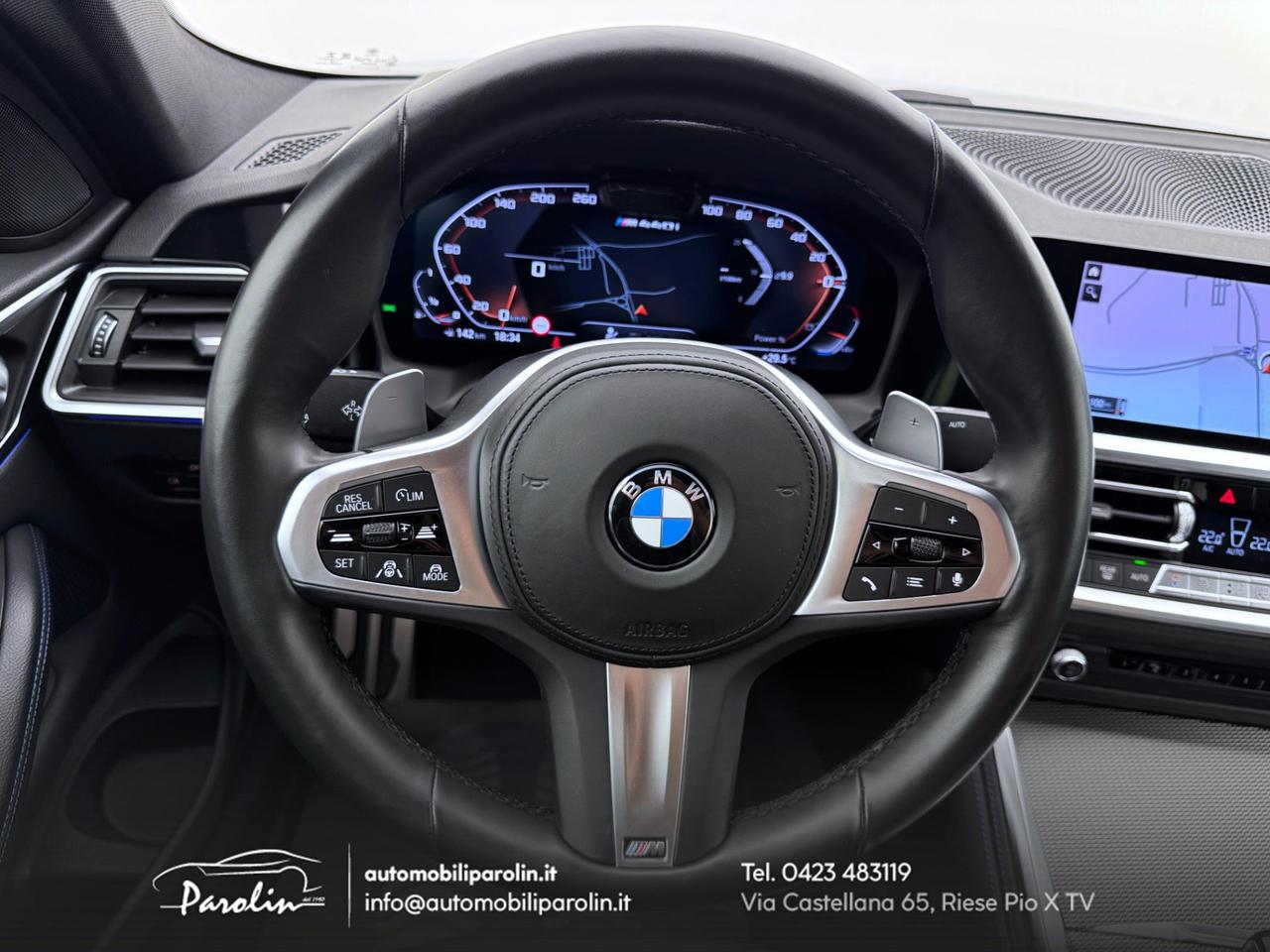 BMW Serie 4 M Coupe M440i Coupé 48V xdrive Assetto adattivo-ACC-Keyless