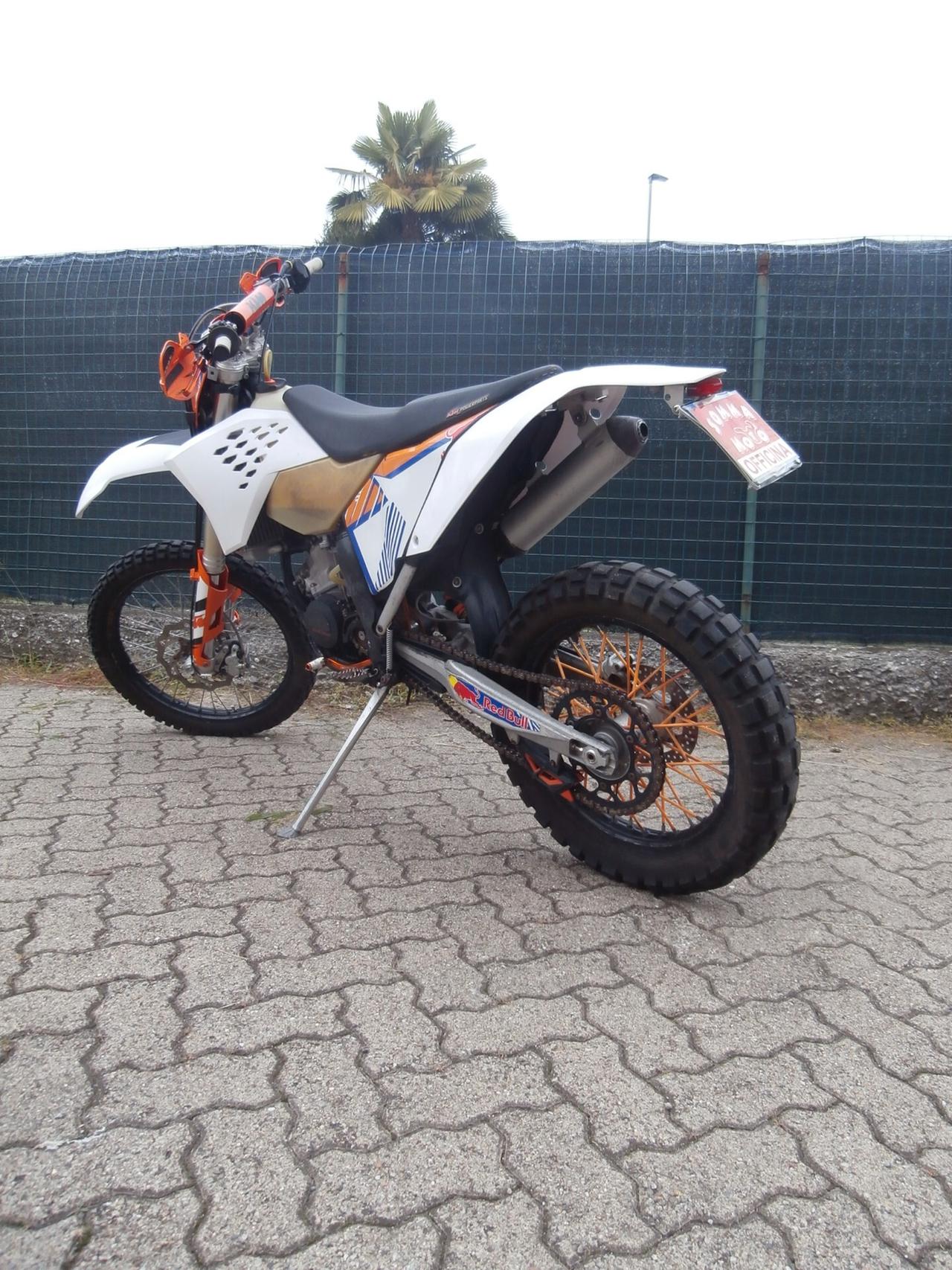 Ktm 125 EXC del 2008 compreso trapasso-tagliando-garanzia