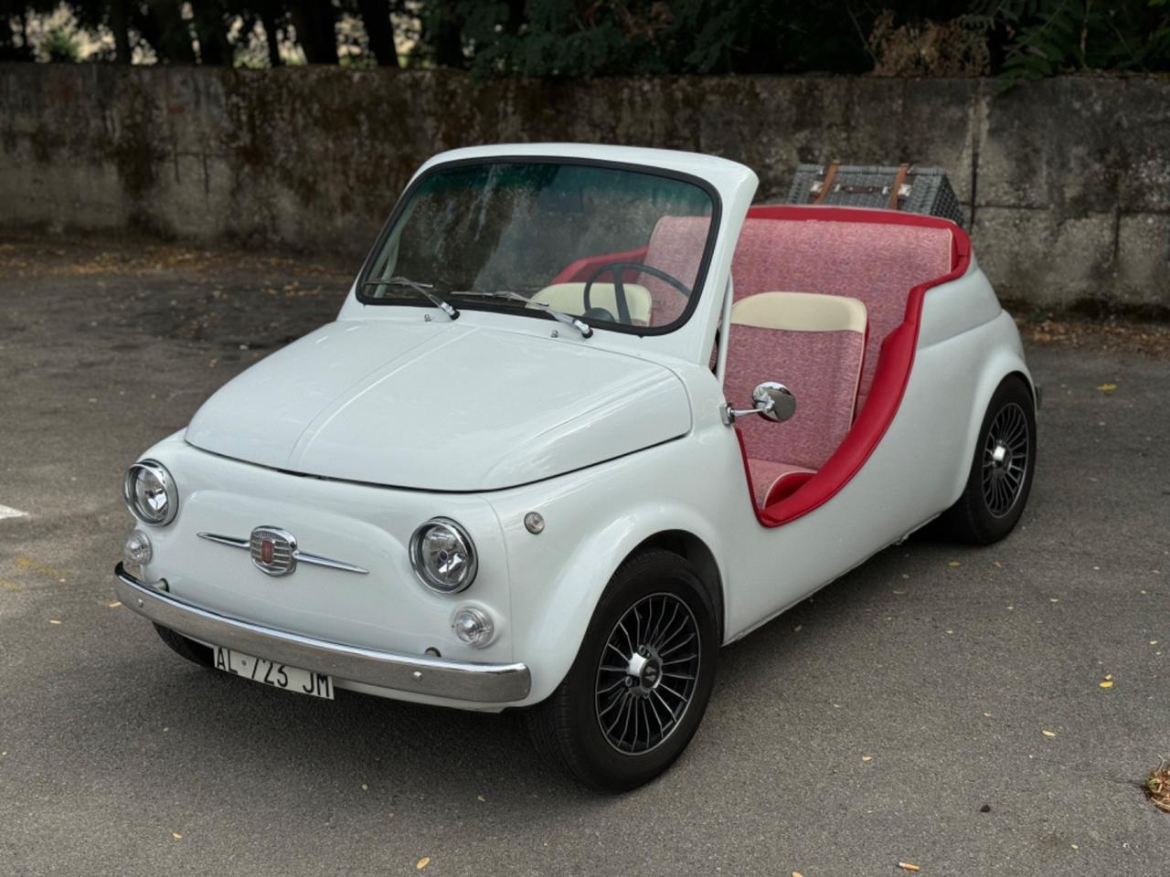 Fiat 500 d’epoca Spiaggina Omologata