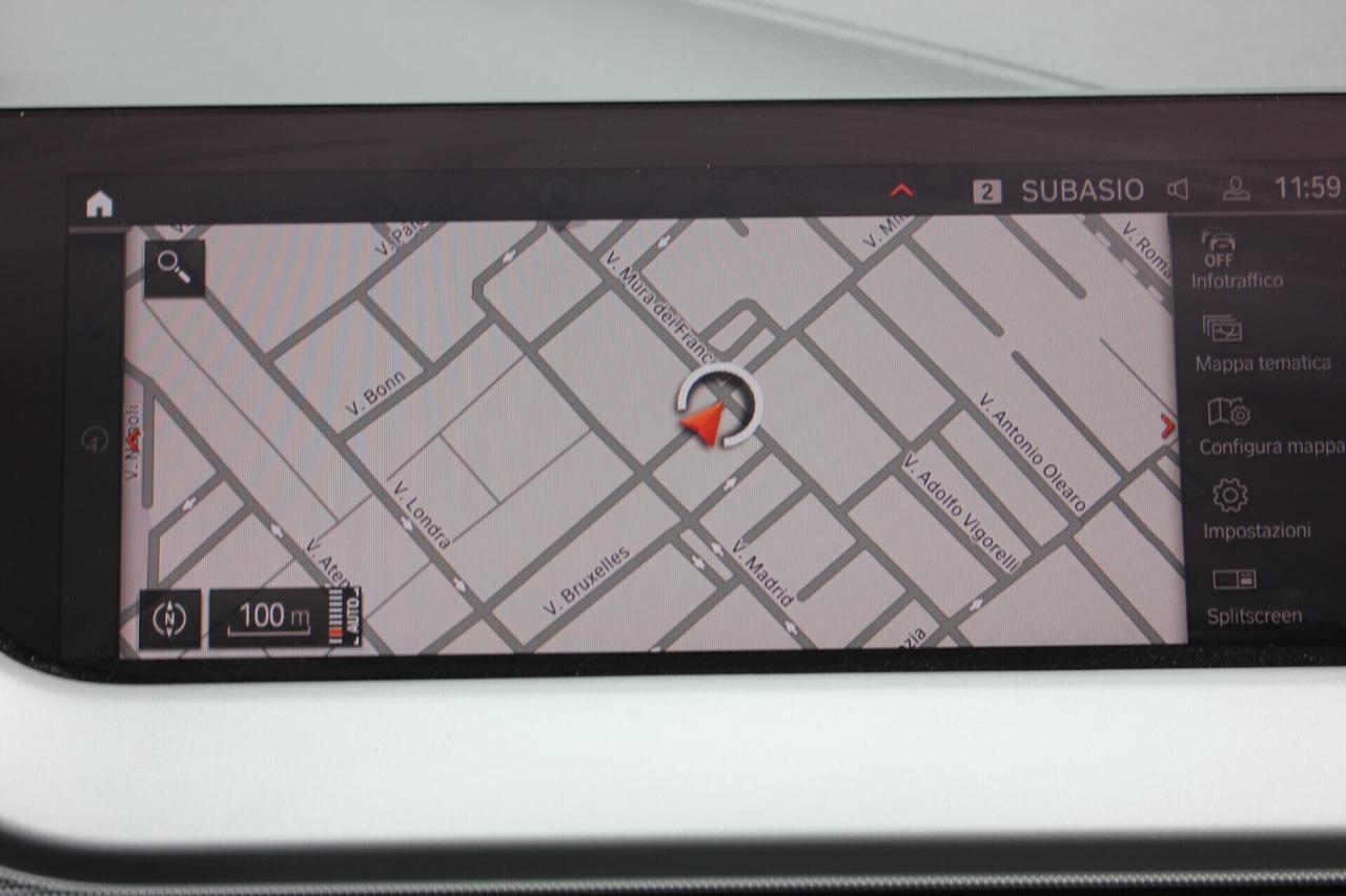 BMW 116 D AUTOMATICA *PREZZO VERO* VIRTUAL CRONO TAGLIANDI