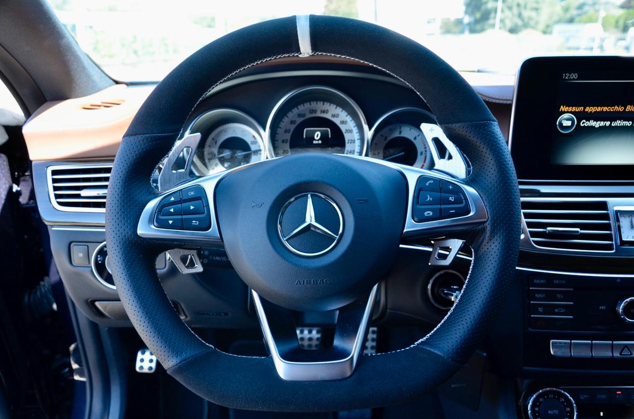 MERCEDES-BENZ CLS 350d PREMIUM AMG LINE 4MATIC 258cv AUTO, UFF ITALIANA, EURO 6B, NAVI, FARI LED, PERMUTE
