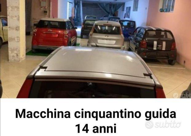 Minicar 100%elettrica ztl guida 14 anni