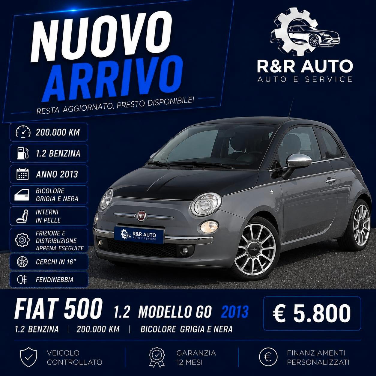 Fiat 500 1.2 GO