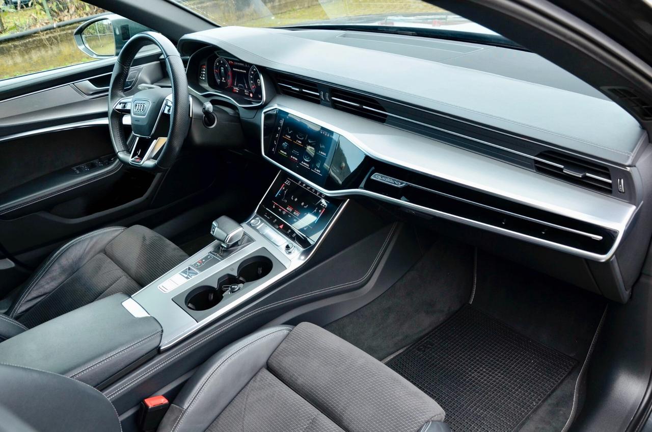 AUDI A6 AVANT 50 3.0 TDI MHEV S-LINE INT+EXT 286cv TIPTRONIC, UNICOPROPRIETARIO, UFF ITALIANA, ASSE POST, MATRIX, 21", PERMUTE