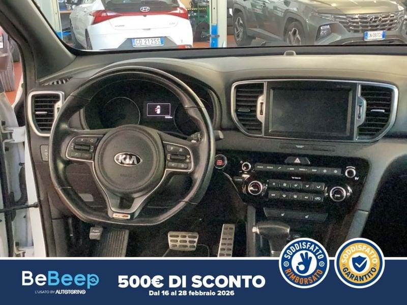 Kia Sportage 1.6 T-GDI GT LINE TECHNO PACK AWD 177CV D
