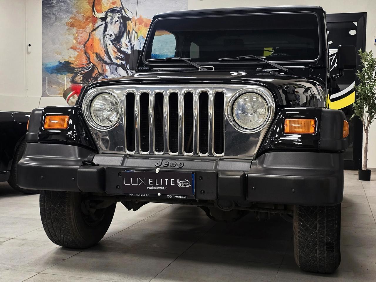 Jeep Wrangler II HARD TOP 2.5 SPORT_NERO_ITA_UN PROPRIETARIO_ASI