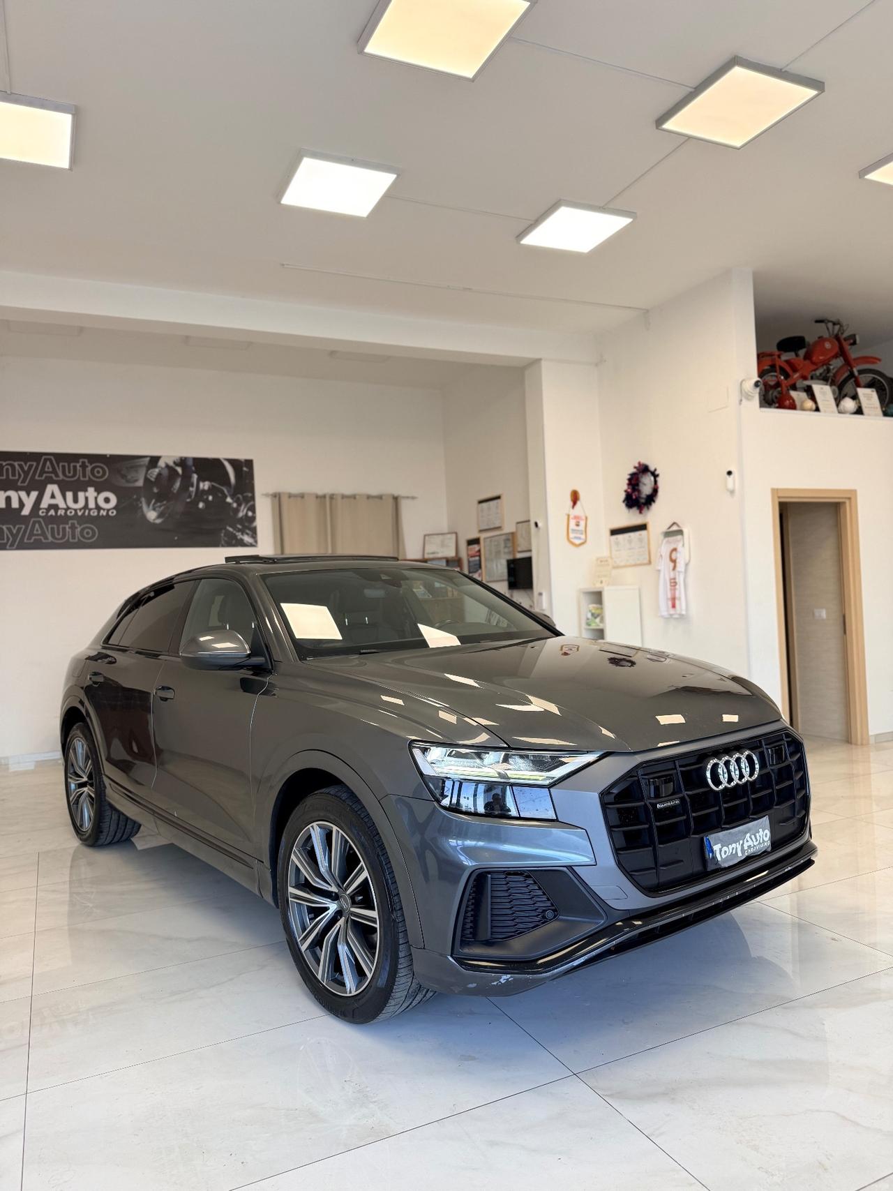 Audi Q8 50 TDI 286 CV mhev (diesel/elettrica) quattro Sport S.LINE,TETTO APRIBILE,LUCI SOFFUSE,TELECAMERA