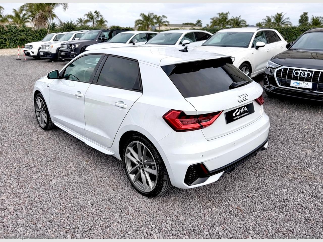 AUDI A1 SPORTBACK 30 TFSI S-line LED NAVI PELLE RETROCAMERA