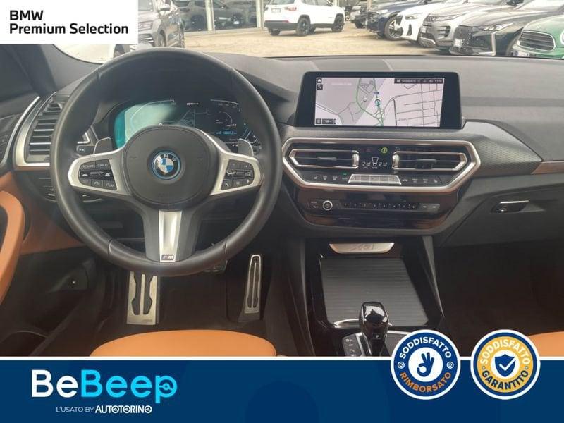 BMW X3 XDRIVE30E MSPORT AUTO