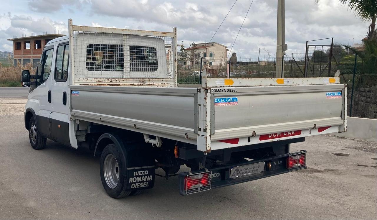 Iveco Daily 35c14 doppia cabina ribaltabile 3 lati