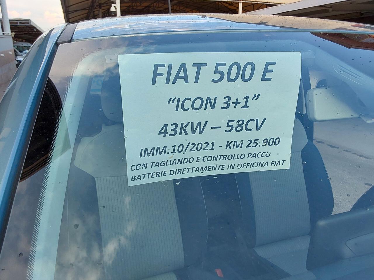 Fiat 500e 3+1 42 kWh Icon +