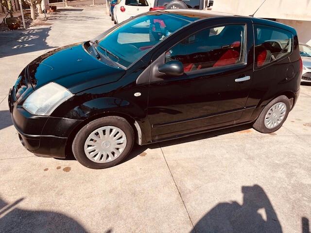 Citroen C2 1.1 GPL 2030 BENZINA CLIMA UNIPRO'